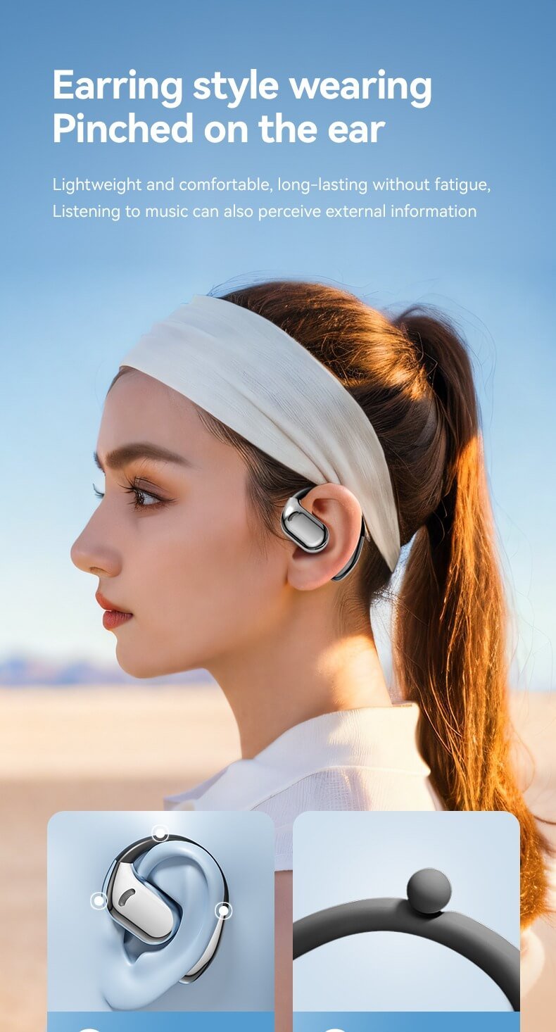 yBluetooth 5.4 Wireless Earbuds with AAC/SBC Support, 14.2mm Titanium Drivers, and AI Library Translation App - IRAZA TECH